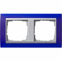 GIRA 021293 - Frame 2-gang blue 021293