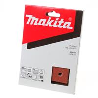 Makita - Schleifpapier Klett 102 x 114mm Klett-Schleifstreifen K40 10er Pack