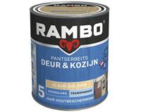Rambo Pantserbeits Deur & Kozijn hoogglans notenhout transparant 750 ml