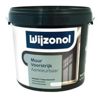 Wijzonol muurvoorstrijk aankleurbaar donkere kleur 2.5 ltr