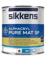 Sikkens alphacryl pure mat sf wit 5 ltr