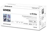 Uvex u-fit lite 6059707 Wegwerphandschoen Maat (handschoen): S EN 374 100 stuks