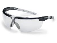 Uvex i-3 s 9190 9190080 Veiligheidsbril Incl. UV-bescherming Zwart, Grijs DIN EN 166