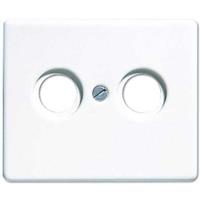JUNG SL 561 TV WW - Plate coaxial antenna socket outlet SL 561 TV WW - Special sale
