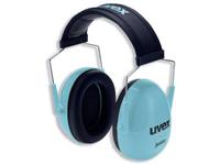 Uvex Kapsel-Gehörschutz K Junior, blau / schwarz