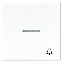 JUNG LS 990 KO5K WW - Cover plate for switch/push button white LS 990 KO5K WW