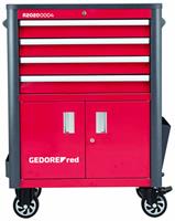 gedorered Gedore RED 3301688 Werkplaatswagen ABS kunststof, Plaatstaal Rood