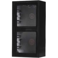 JUNG LS 582 A SW - Surface mounted housing 2-gang black LS 582 A SW