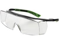Univet 5X7 Überbrille mit Antibeschlag-Schutz, inkl. UV-Schutz Grau, Dunkelgrün DIN EN 1
