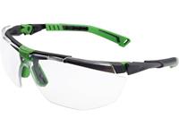 Univet 5X1 5X1-03-00 Veiligheidsbril Met anti-condens coating, Incl. UV-bescherming Zwart, Groen EN 166 DIN 166