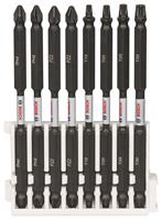 Bosch 2608522346 8 Delige impact bits - PH2 / PZ2 / T15 / T20 / T25 / T25 / T30