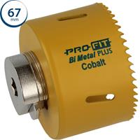 Pro-fit - ProFit - HSS Bi-Metall Plus Lochsäge mit Regelmässiger-Verzahnung 67mm