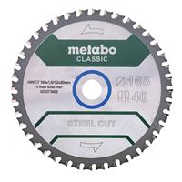 Metabo 628651000 Steel Cut Cirkelzaagblad - 165 x 20 x 40T - Metaal