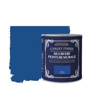 Rust-Oleum muurverf Chalky Finish inktblauw 1 liter