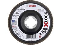 Bosch 2608621764 X-LOCK lamellenslijpschijf, metaal, haakse uitv., K 60, X571, 115 mm, K60 Diameter 115 mm N/A 1 stuk(s)