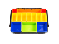 MAKITA Aufbewahrungsbox P-83652 Farbig mit 13 Fächern