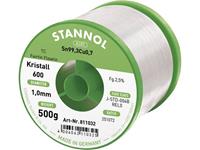 Stannol Kristall 600 Fairtin Soldeertin, loodvrij Loodvrij Sn99,3Cu0,7 REL0 500 g 1 mm