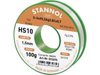 stannol HS10 2510 Soldeertin, loodvrij Spoel Sn95Ag4Cu1 100 g 1.5 mm