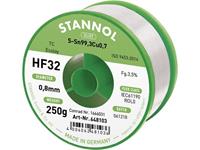 Stannol HF32 3,5% 0,8MM SN99CU0,7 CD 250G Lötzinn, bleifrei bleifrei Sn99.3Cu0.7 250g 0.8mm X887291