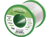 Stannol Ecology TS Soldeertin, loodvrij Spoel Sn95,5Ag3,8Cu0,7 REL0 1000 g 1 mm