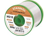 Stannol HS10 2510 Soldeertin, loodvrij Spoel Sn95,5Ag3,8Cu0,7 ROM1 500 g 1.5 mm