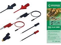 skshirschmann SKS Hirschmann PMS 0,64 SMD Meetsnoerenset [ - ] Zwart, Rood 1 stuk(s)