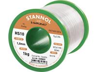 Stannol HS10 2,5% 1,0MM SN99,3CU0,7 CD 1000G Soldeertin, loodvrij Loodvrij, Spoel Sn99,3Cu0,7 ROM1 1000 g 1 mm