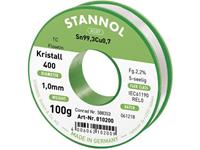 Stannol Flowtin TC Soldeertin, loodvrij Spoel Sn99,3Cu0,7 REL0 100 g 1 mm
