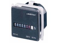 Müller BW4018 24V 50Hz Bedrijfsurenteller BW4018 24V 50Hz