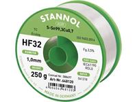 stannol HF32 3500 Soldeertin, loodvrij Spoel Sn99.3Cu0.7 250 g 1.0 mm