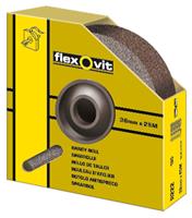 flexovit 63642591770 Schuurrol Alox - Flex 50mm x 50m Kf271 P100