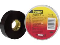 3M Super 33+ 80610833800 Isolatietape Scotch Super 33 Zwart (l x b) 6 m x 19 mm 6 m