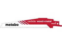metabo 626559000 Reciprozaagblad carbid hout + metaal Zaagbladlengte 150 mm