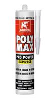 griffon Poly Max Pro Power Express Montagelijm - Crystal Clear - 300gr