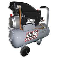 Criko compressor dubbele uitlaat 24L