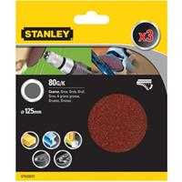 Stanley - 3 125 mm Discs für Groovers und Drills. Selbstadhärent