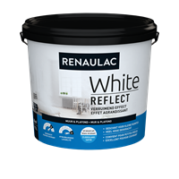 Praxis Renaulac latex White Reflect zijdeglans wit 5L