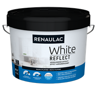 Praxis Renaulac latex White Reflect zijdeglans wit 10L