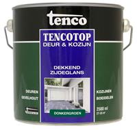 Tenco top Deur & Kozijn beits zijdeglans donkergroen 2,5L