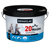 Praxis Renaulac latex 20 Minutes zijdeglans wit 2,5L