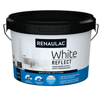 Praxis Renaulac latex White Reflect zijdeglans wit 2,5L
