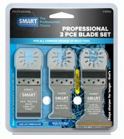 smart blades P3PRO 3-delige Invalzaagbladenset - Universeel - 35mm
