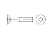 toolcraft 148663 Verzonken schroeven M6 60 mm Binnenzeskant (inbus) ISO 10642 Staal Galvanisch verzinkt 200 stuk(s)