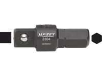 Hazet Adapter - Sechskant massiv 10 mm (3/8 Zoll) - Vierkant massiv 12,5 mm (1/2 Zoll) - Gesamtlänge: 38 mm - 2311