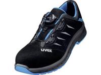 Uvex 6938 6938242 Lage veiligheidsschoenen S1P Maat: 42 Zwart/blauw 1 stuk(s)