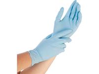 10 x Hygonorm Nitril-Handschuh Safe Fit puderfrei M 24cm blau VE=200 S