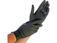 10 x Hygonorm Nitril-Handschuh Safe Fit puderfrei S 24cm schwarz VE=20