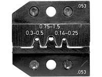 Rennsteig PEW12.50 Crimpzange Unisolierte Flachsteckverbinder 0.5 bis 6mm²