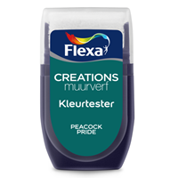 Flexa muurverf tester Creations peacock pride 30ml