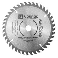 VONROC Zaagblad voor cirkelzaag 150x16 mm 40T - geschikt voor hout - Universeel